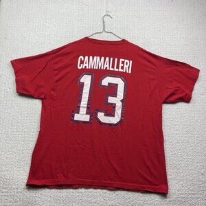 Montreal Canadiens Mike Cammalleri #13 NHL Hockey Tee T-Shirt Size Men's Read